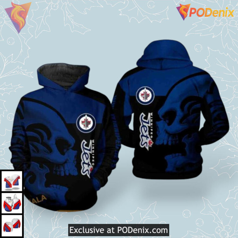 Retro Vintage Tie Dye Pattern Retro Winnipeg Jets Hoodie Custom NHL Edition