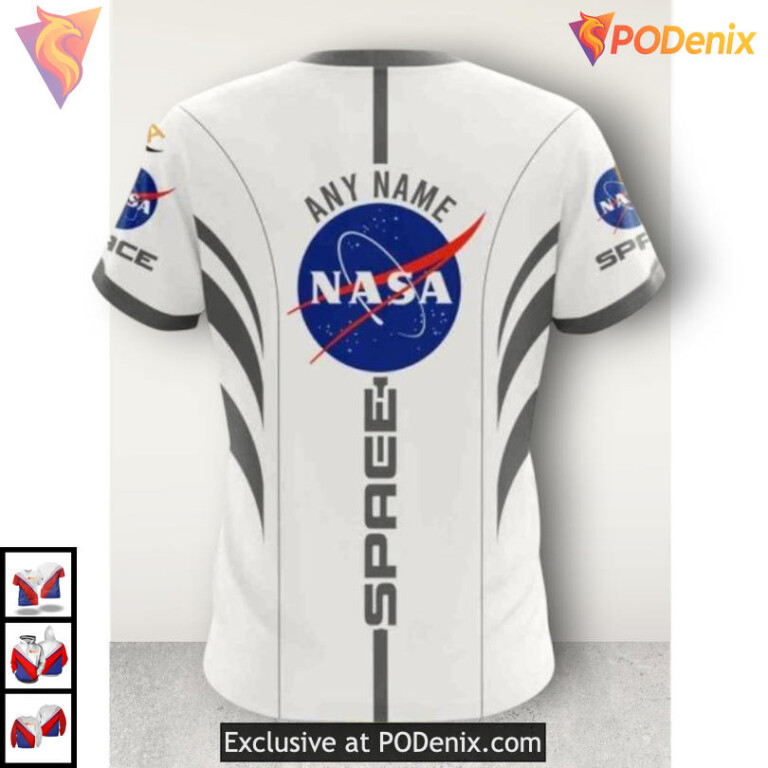 Space Force NASA Astronaut Design Calgary Flames Hoodie 3D Limited Edition - 3