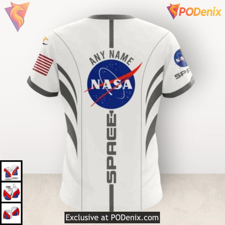 Space Force NASA Astronaut Tribute Personalized Nashville Predators Hoodie 3D - 3