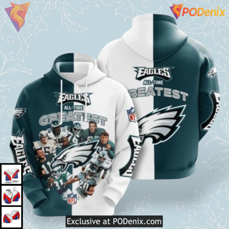 Spirit of the Game Edition Philadelphia Eagles Christmas Hoodie Team Gift