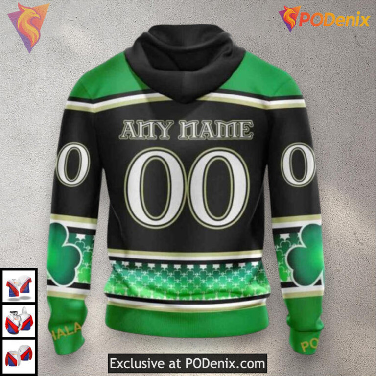 St Patrick’s Day Celebration Hockey NHL Ottawa Senators Hoodie 3D Edition - 1