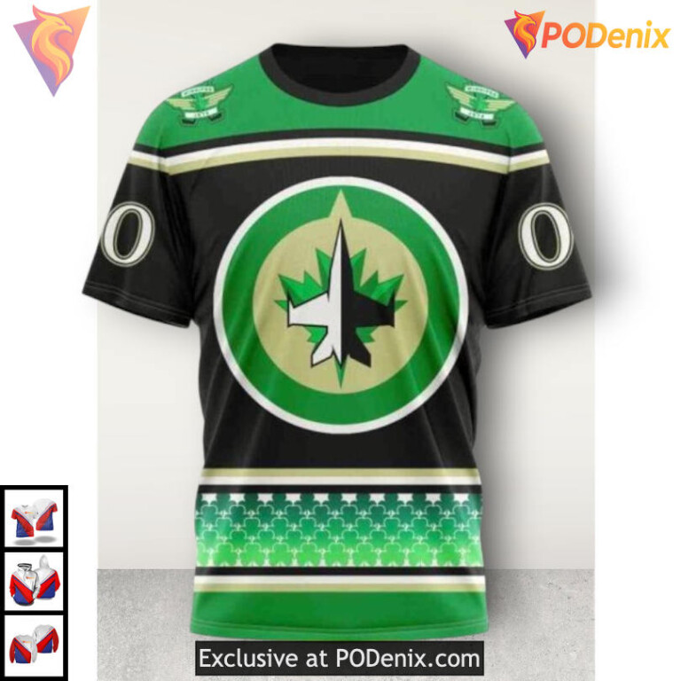 Unisex Christmas Edition Winnipeg Jets Pullover Hoodie 3D Holiday Design - 2