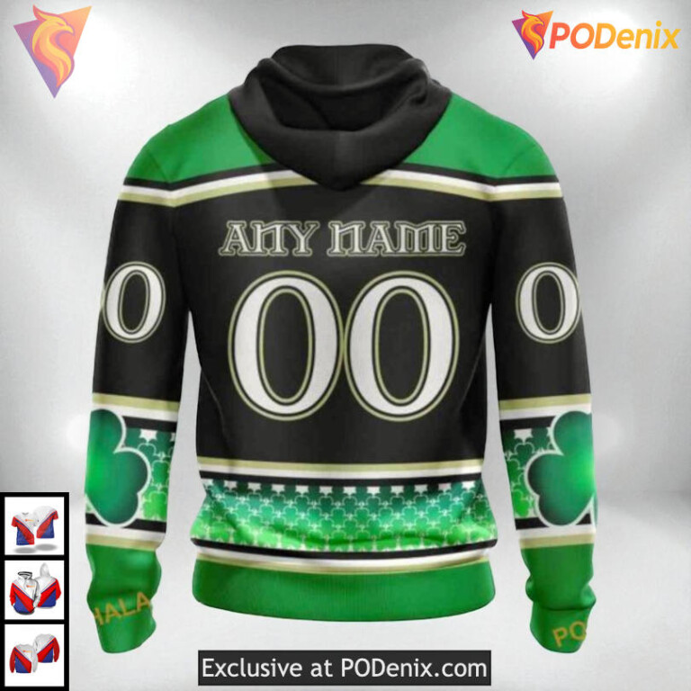 St Patricks Day Hockey Celebration NHL Montreal Canadiens 3D Hoodie Custom - 1