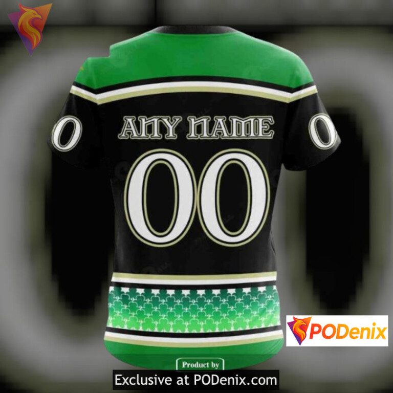 St Patricks Day Hockey Celebration Personalized New Jersey Devils Hoodie Special - 3