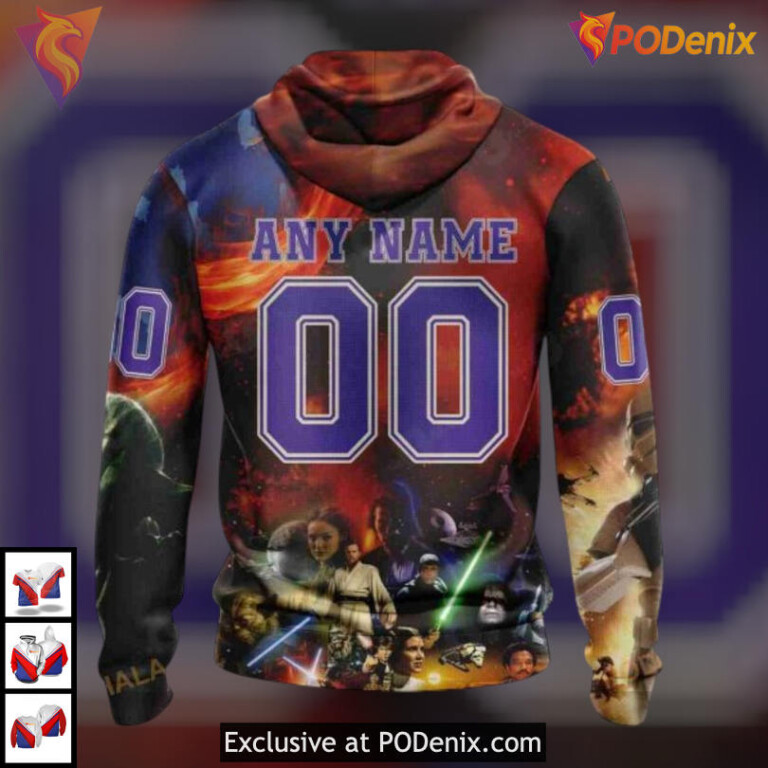 Star Wars Crossover Graphic Design Vintage Arizona Coyotes Hoodie Special Shirt - 2