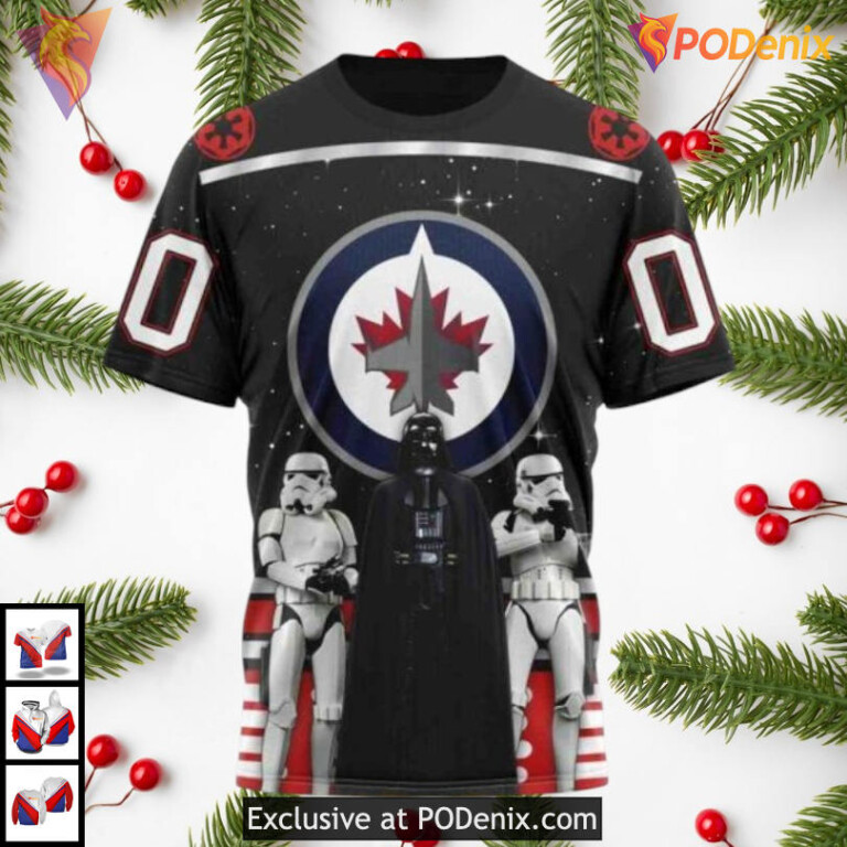 Quote Edition You Laugh I Laugh Winnipeg Jets Hoodie 3D Fun NHL Hoodie - 2
