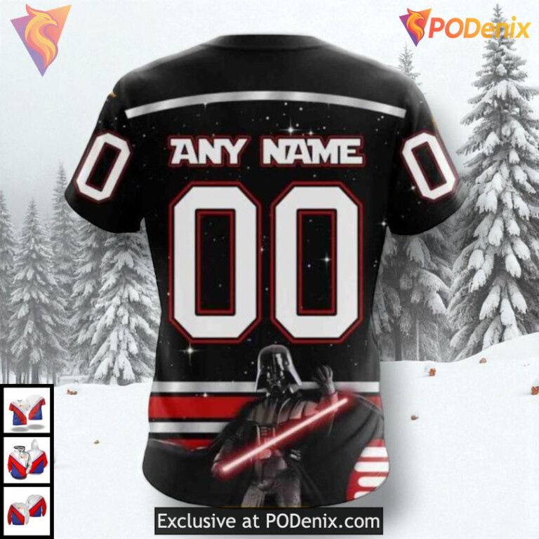 Star Wars May The 4th Tribute NHL Montreal Canadiens Kids Hoodie 3D - 3