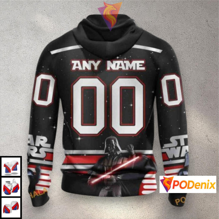 Star Wars May The 4th Tribute NHL Pittsburgh Penguins Mens Hoodie 3D - 1