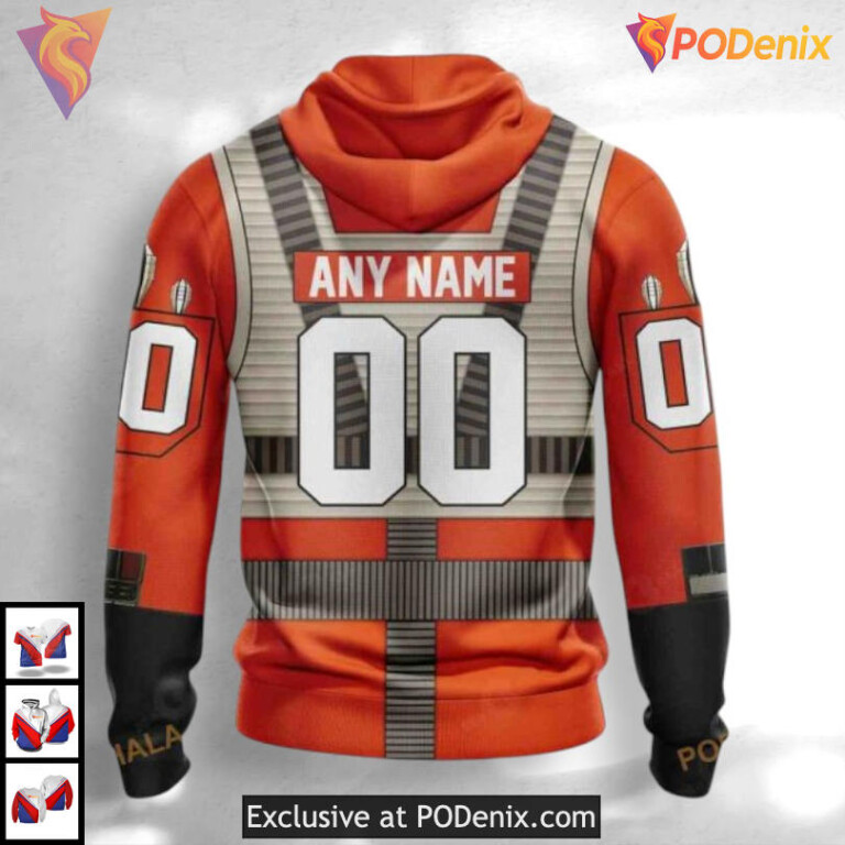 Star Wars Rebel Pilot Tribute Dallas Stars Full Print Hoodie Custom 3D - 1