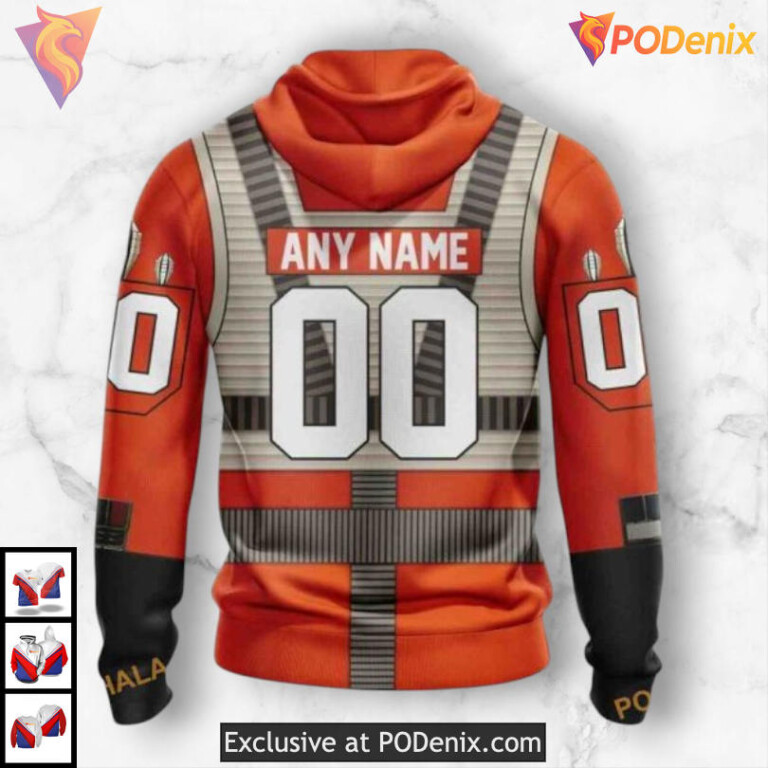 Star Wars Rebel Pilot Tribute Dallas Stars Pullover Hoodie Custom 3D Hoodie - 1