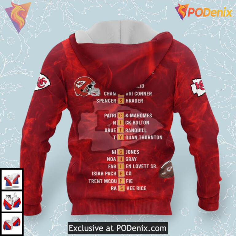 Super Bowl LIX Personalized Kansas City Chiefs Hoodie Champions 2025 Victory - 1