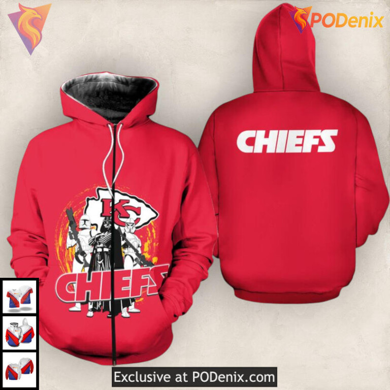 SW Limited Edition Kc Chiefs Hoodies, Vintage Fleece Custom Zip Up Fan Design