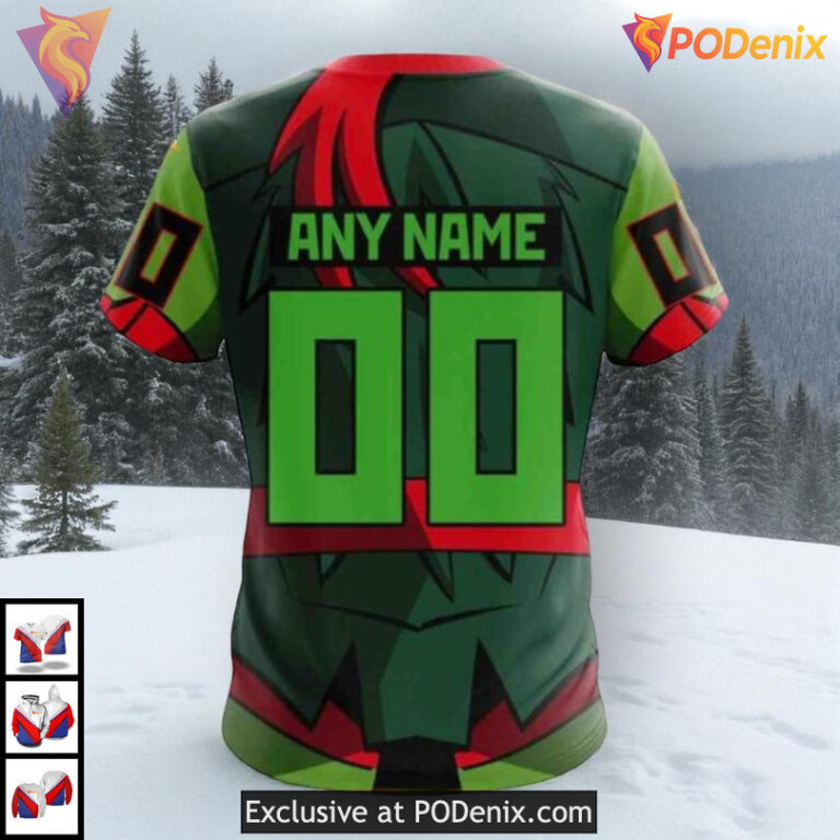 Teenage Mutant Ninja Turtles Cartoon NHL Personalized Montreal Canadiens Hoodie 3D - 3
