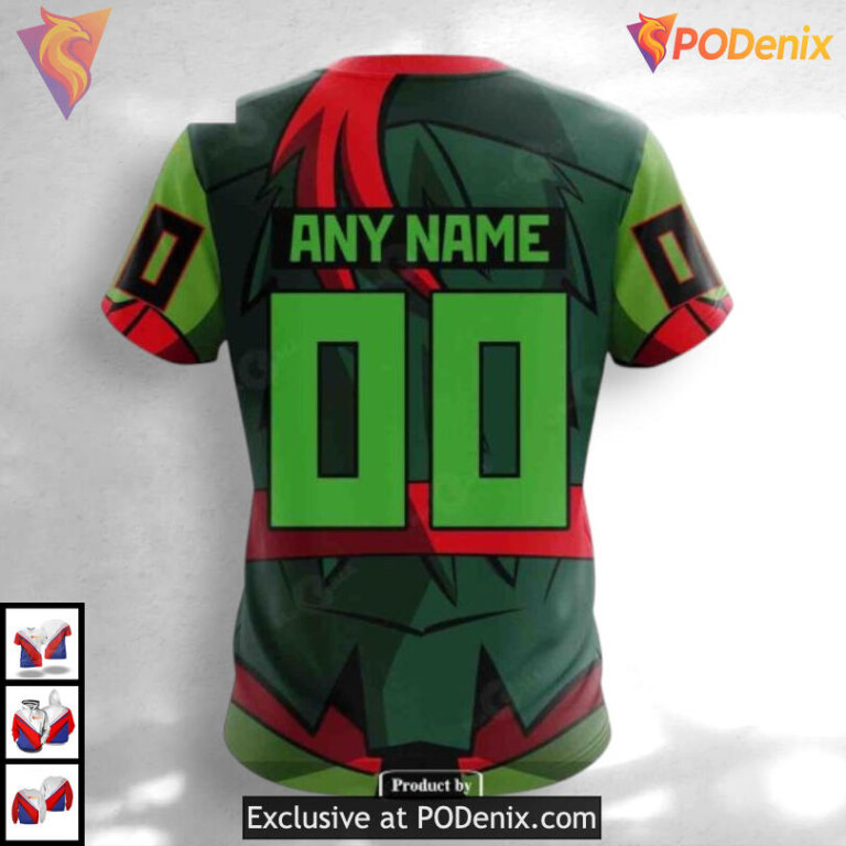 Teenage Mutant Ninja Turtles Inspired Dallas Stars Hoodie 3D Custom Design - 3