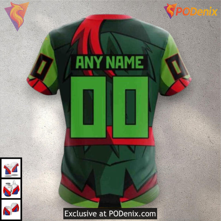 Teenage Mutant Ninja Turtles Theme Carolina Hurricanes Winter Hoodie 3D Custom - 3