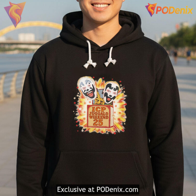 The Jack In The Box ICP Hoodie, Juggalo Weekend 25 Explosive Energy - 2