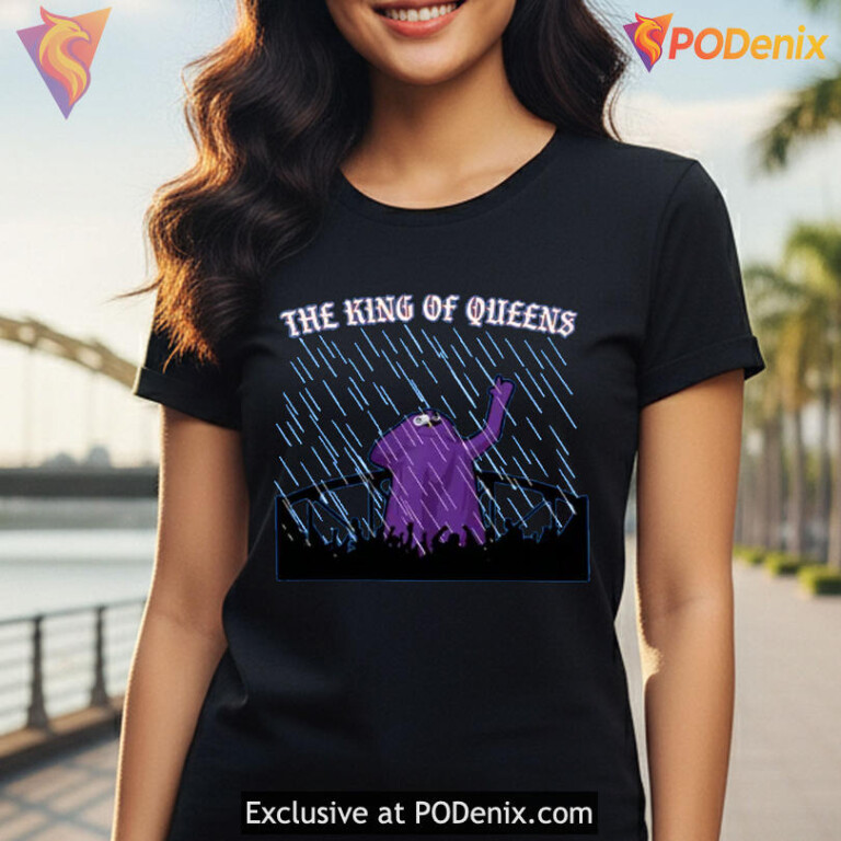 The King Of Queens Grimace Mets Shirt, Lucky Mascot Vibe For Supporters - 3
