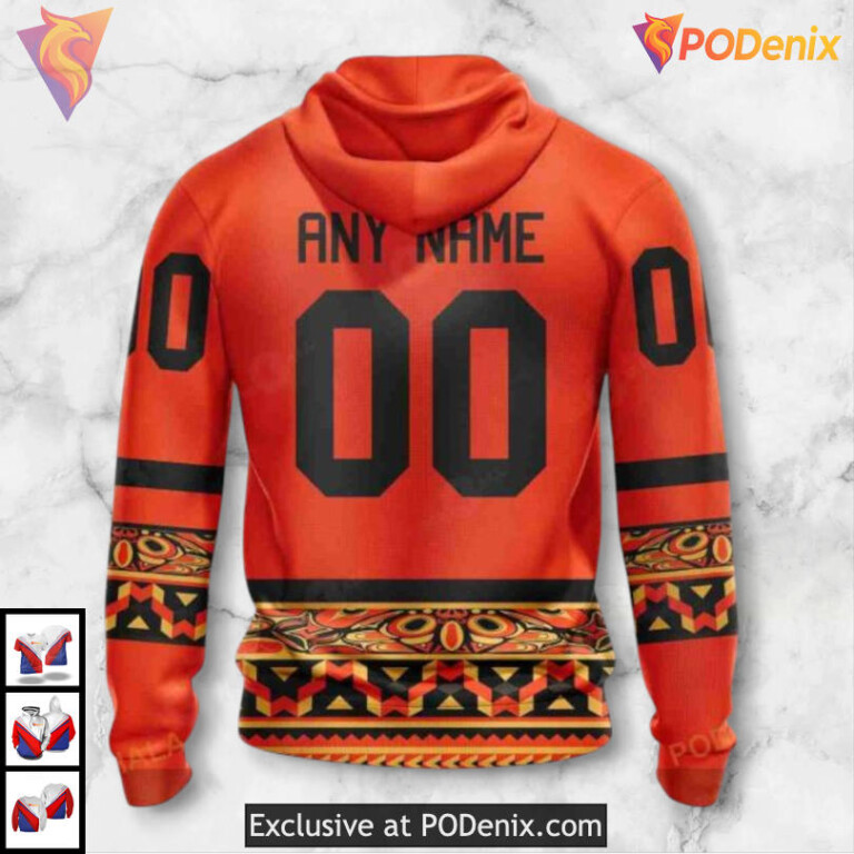 Truth And Reconciliation Day Edition Carolina Hurricanes 3D Hoodie Custom - 2