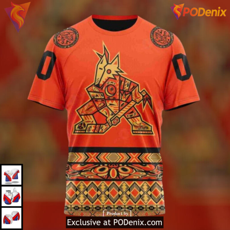Truth And Reconciliation Day Tribute Arizona Coyotes Pullover Hoodie Custom Shirt - 3