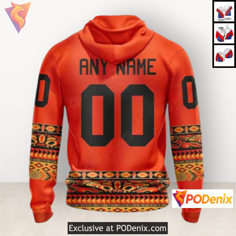 Truth and Reconciliation Tribute Colorado Avalanche Warm Hoodie Custom 3D - 2