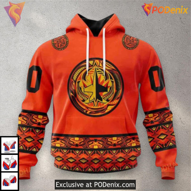 Camo Team Edition Winnipeg Jets Winter Hoodie Custom 3D All Over Print
