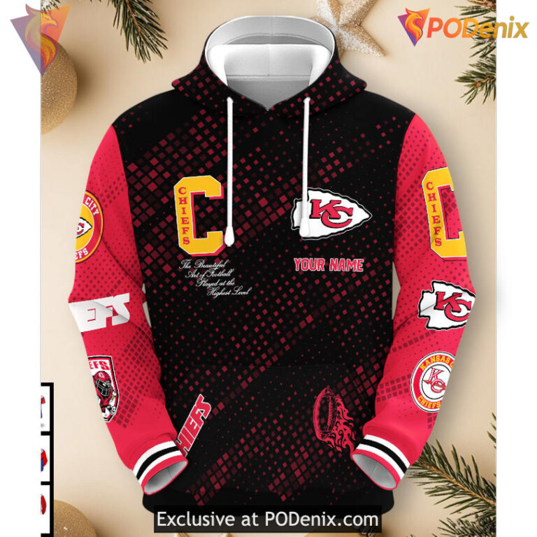 Ultimate Fan Edition Youth Kansas City Chiefs Hoodie, Custom Limited Style