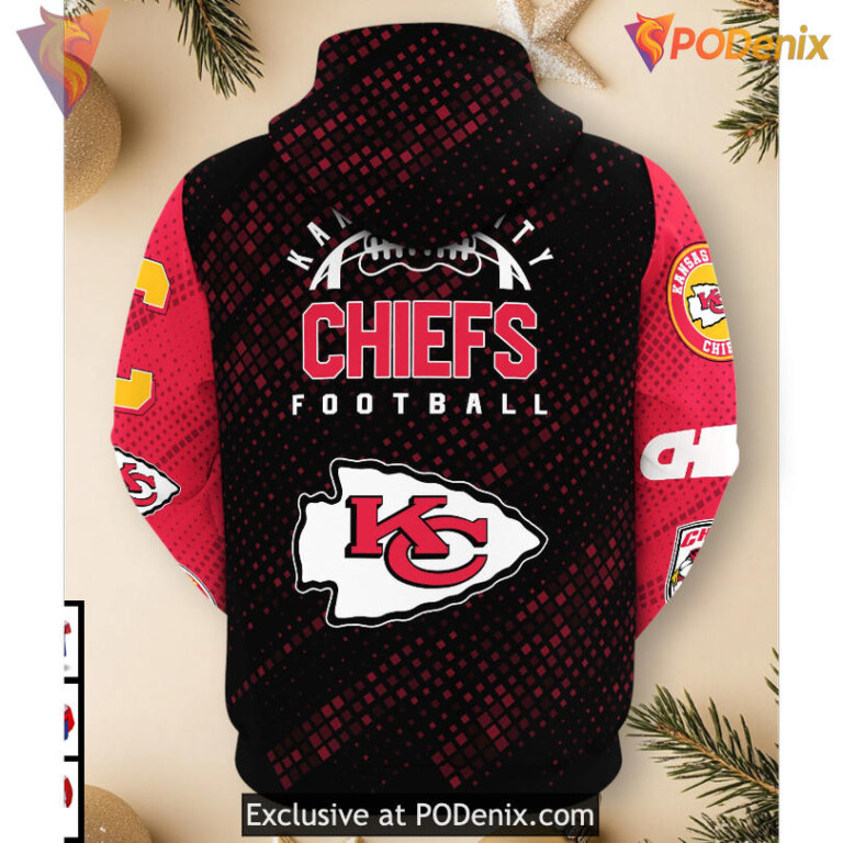 Ultimate Fan Edition Youth Kansas City Chiefs Hoodie, Custom Limited Style - 1