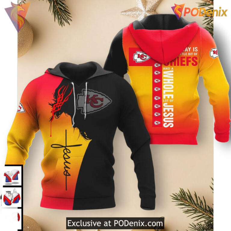 Unique Limited Halloween Kansas City Chiefs Youth Hoodie, Fan 3D Edition