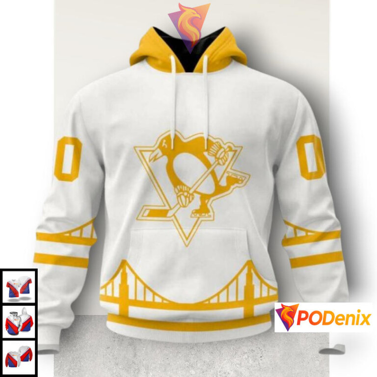 Unique NHL Apparel Concept Pittsburgh Penguins Winter Hoodie 3D Fan Style