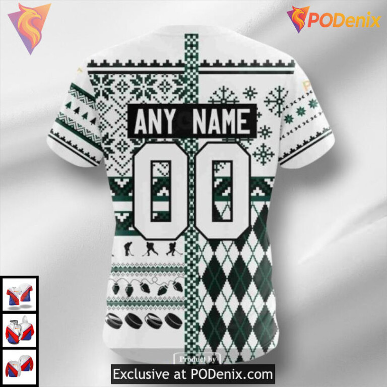 Unisex Christmas Celebration Dallas Stars Youth Hoodie Custom Sweatshirt - 6