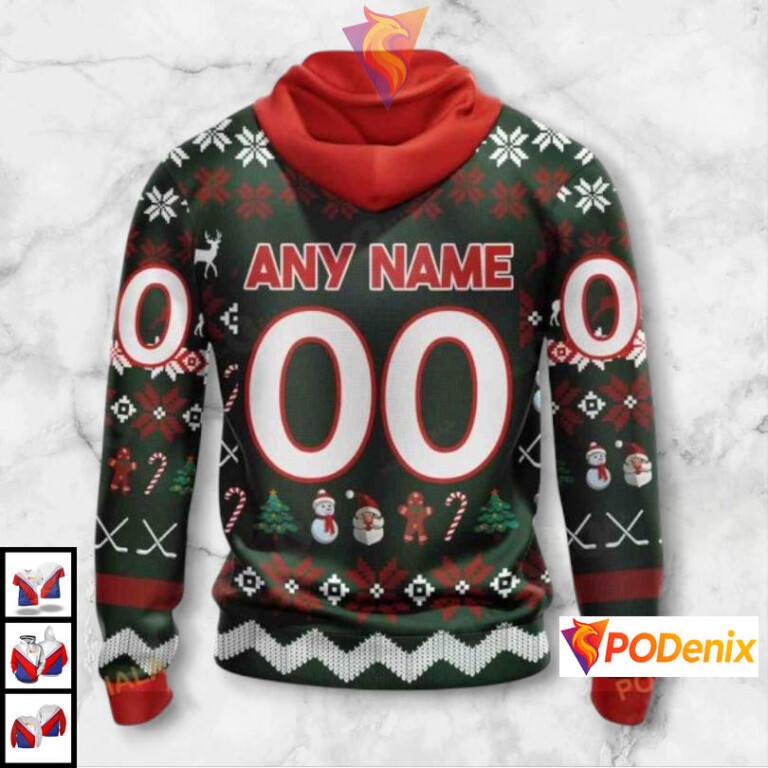 Unisex Christmas Edition NHL Pittsburgh Penguins Hoodie 3D Shirt - 1