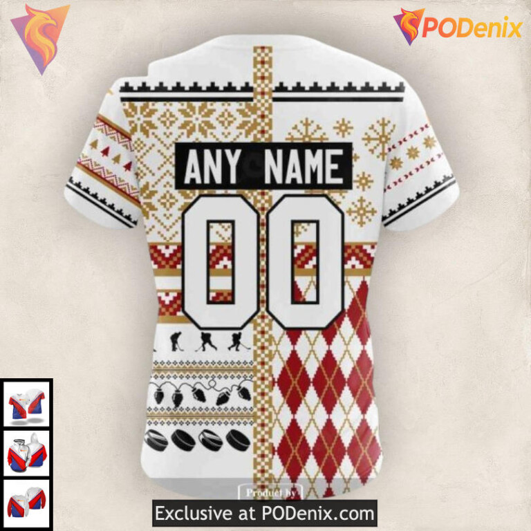 Unisex Christmas Gift Edition NHL Ottawa Senators Full Print Hoodie 3D - 3