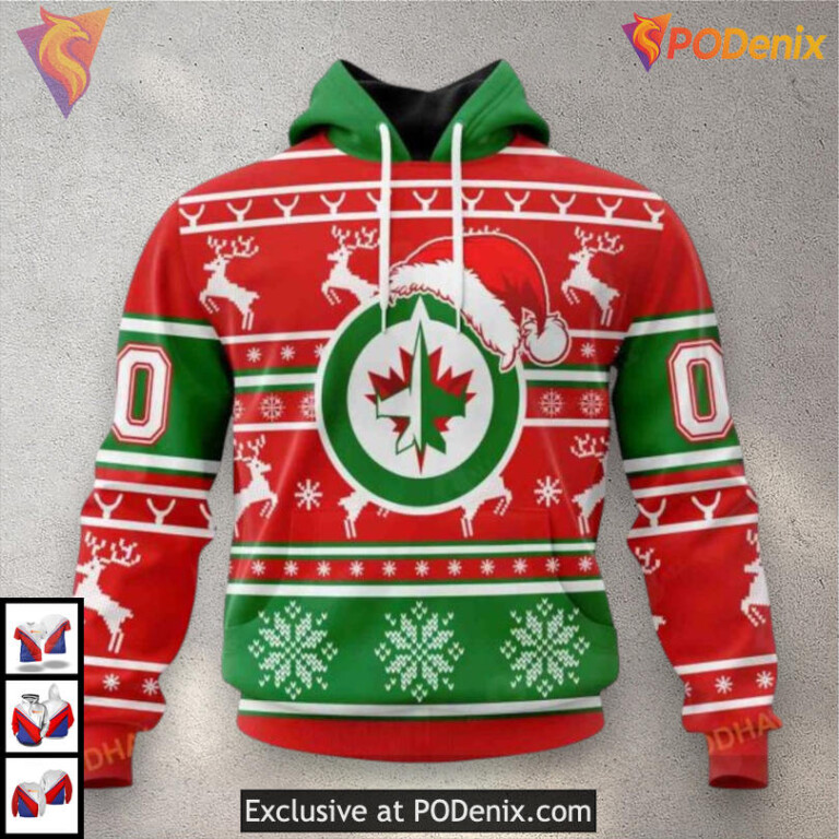 Skull Art Themed Design Winnipeg Jets Womens Hoodie 3D All Over Print