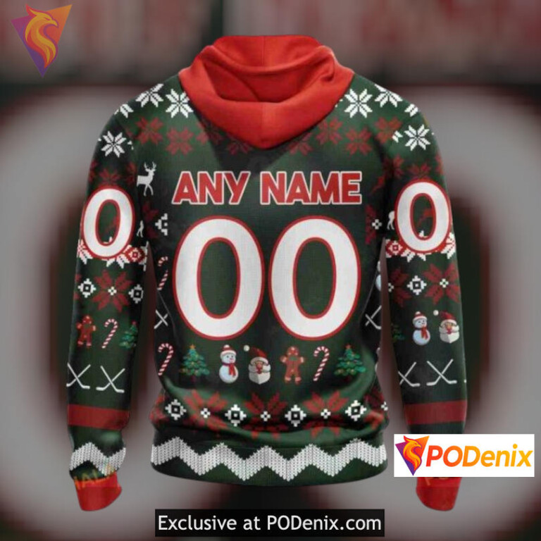 Unisex Funny Christmas Merch New Jersey Devils Sweatshirt Hoodie Special Edition - 2