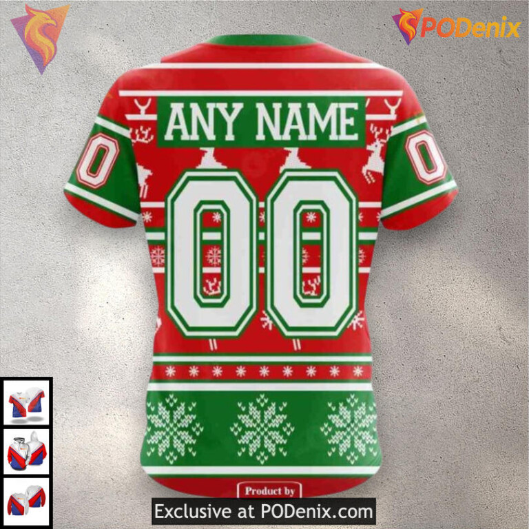 Unisex Holiday Festive Edition Carolina Hurricanes Mens Hoodie Christmas Hoodie - 4