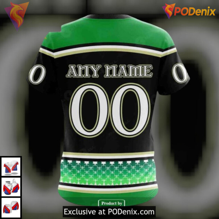 Unisex St Patricks Day Celebration Arizona Coyotes All Over Print Hoodie 3D - 3
