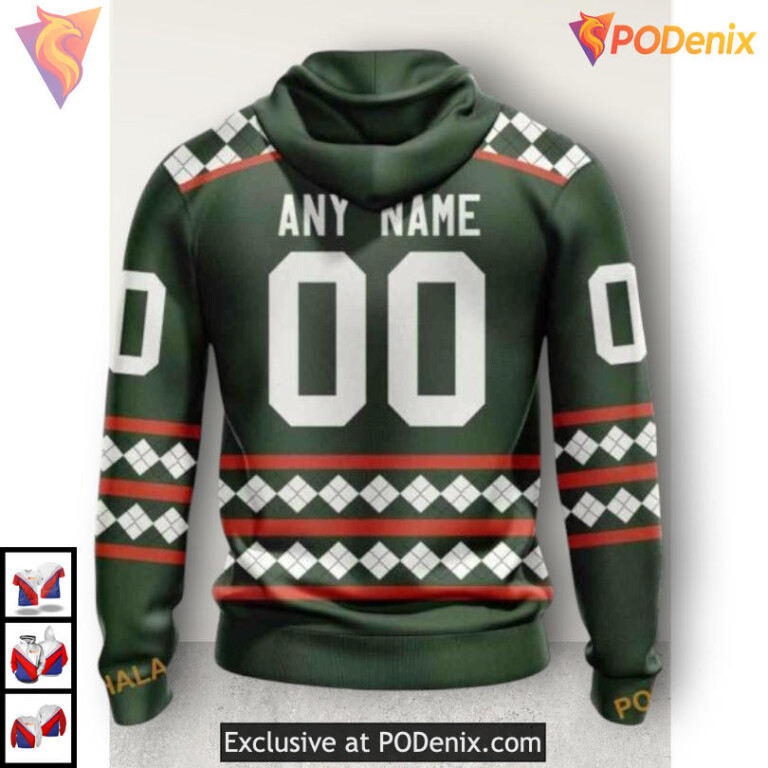 Unisex St Patrick’s Day Celebration Calgary Flames All Over Print Hoodie 3D - 1