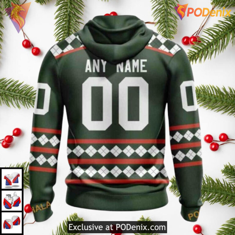 Patriotic USA Flag Edition Winnipeg Jets Youth Hoodie Custom 3D Design - 1