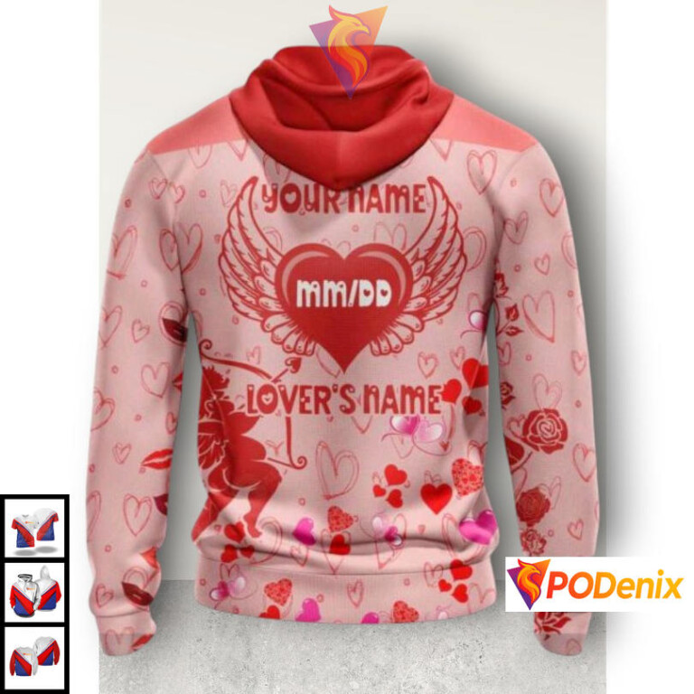 Valentines Day Gift Version Pittsburgh Penguins Sweatshirt Hoodie NHL 3D - 1