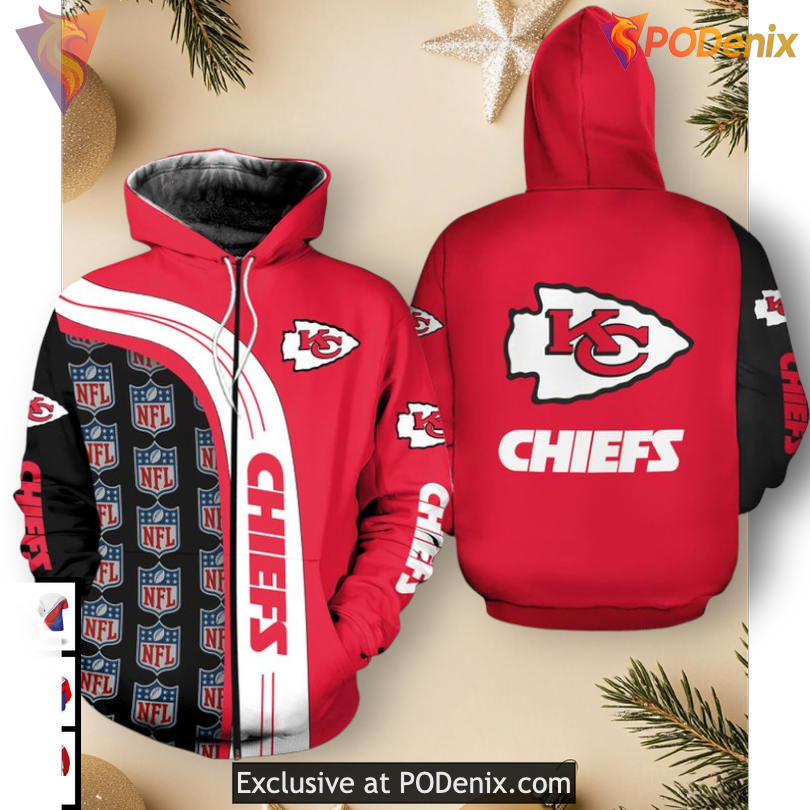 Vintage Inspired Kansas City Chiefs Mens Hoodie, Unisex Fan 3D Custom Style Vintage Inspired Kansas City Chiefs Mens Hoodie, Unisex Fan 3D Custom Style