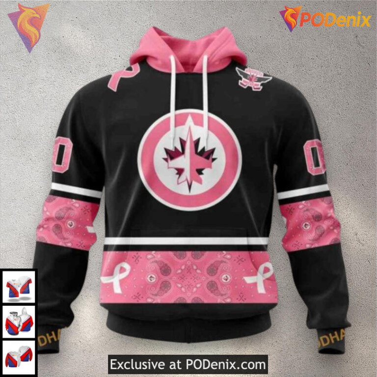 Camo Veteran US Flag Tribute Winnipeg Jets Unisex Hoodie 3D All Over Print