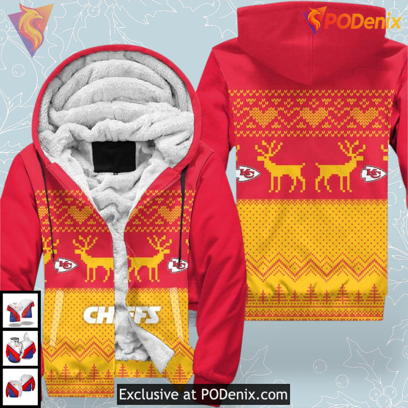 Yoda And Santa Christmas Kc Chiefs Hoodie All Over Print 3D Fan Collection Yoda And Santa Christmas Kc Chiefs Hoodie All Over Print 3D Fan Collection