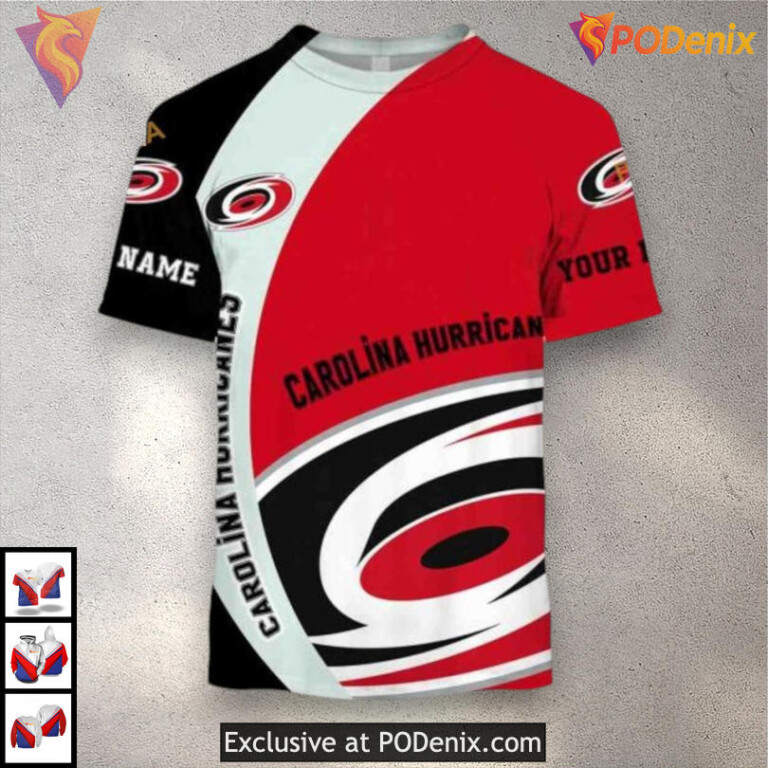 You Laugh I Laugh Quote Design Carolina Hurricanes Youth Hoodie Custom 3D - 1