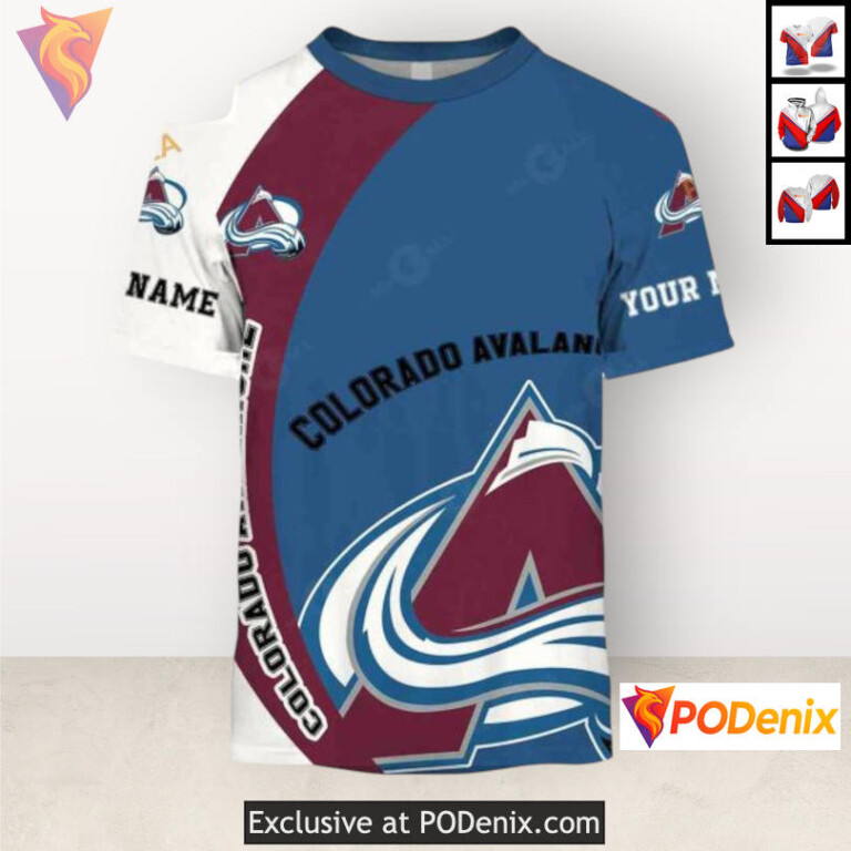 You Laugh I Laugh Quote Edition Colorado Avalanche All Over Print Hoodie Custom - 1