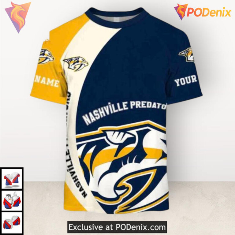 You Laugh I Laugh Quote Nashville Predators Pullover Hoodie Custom 3D Edition - 1