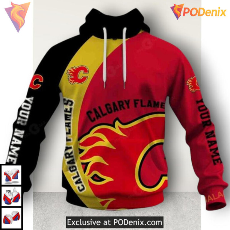You Laugh I Laugh You Cry I Cry Calgary Flames All Over Print Hoodie
