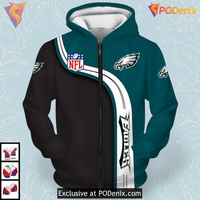 Zip Pullover Gift Edition Womens Philadelphia Eagles Hoodie Cute 3D Apparel Zip Pullover Gift Edition Womens Philadelphia Eagles Hoodie Cute 3D Apparel
