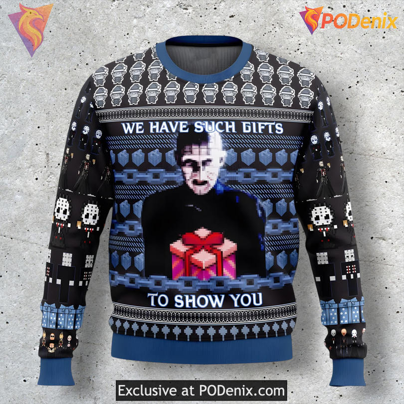 We Have Suck Gifts To Show You Movie Spoof Funny Holiday Christmas Sweater