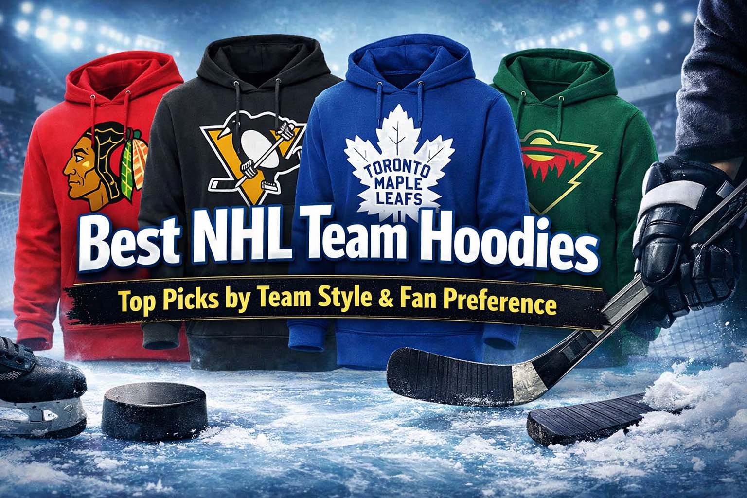 Best NHL Team Hoodies- Top Picks by Team Style & Fan Preference