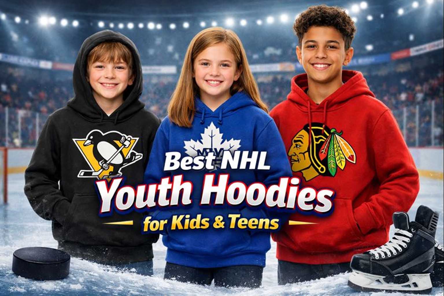 Best NHL Youth Hoodies for Kids & Teens